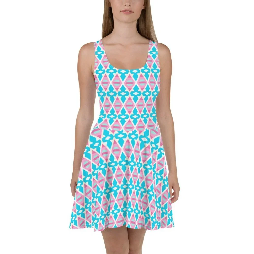 Trans Color Outfit ThePinupShopBoutique.com | Dresses | Transgender Trans Pride Summer ...